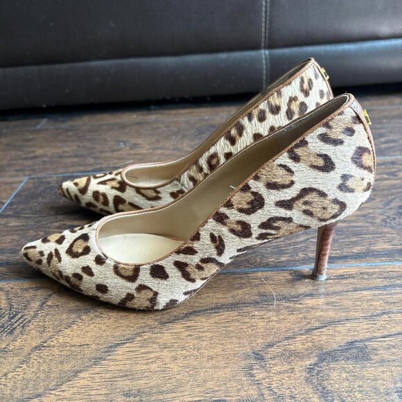 Ralph Lauren leopard print pumps - Picture 1 of 8